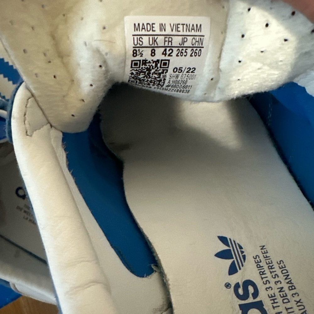 Adidas Bluebird Gazelle Indoor RARE size 8.5 - Picture 5 of 6